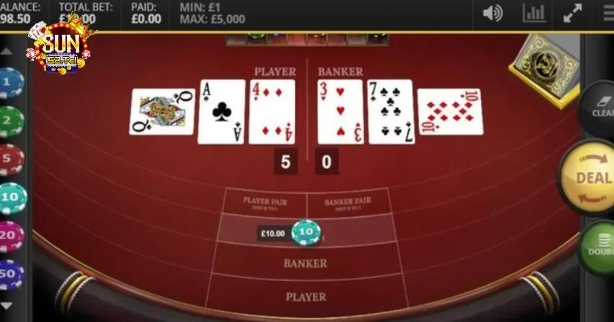 Luật Chơi Bài Baccarat Tại Sun52 – Hiểu Để Dễ Chiến Thắng 3 Cách thức chơi Baccarat