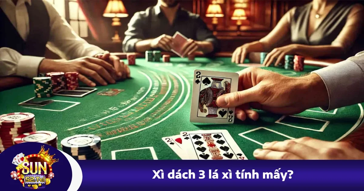 Xì Dách 3 Lá Xì Tính Mấy? Giải Đáp Thắc Mắc Ngay Tại Sun52